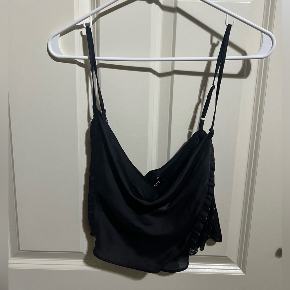 NWT Y/Project Sheer Lace Draped Top - Picture 3 of 6